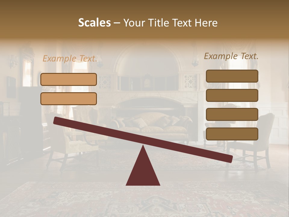 Room Domestic History PowerPoint Template