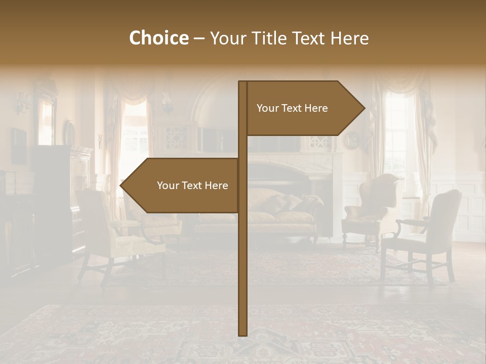 Room Domestic History PowerPoint Template