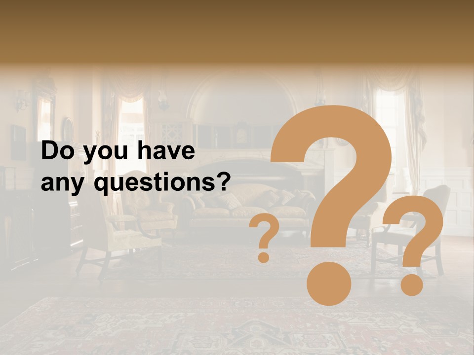 Room Domestic History PowerPoint Template