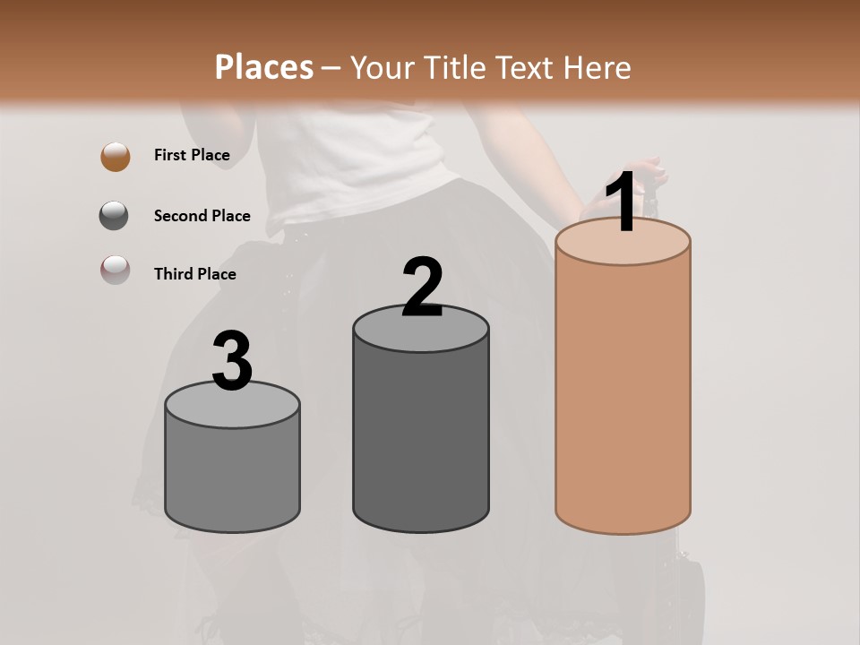 People Youth Female PowerPoint Template
