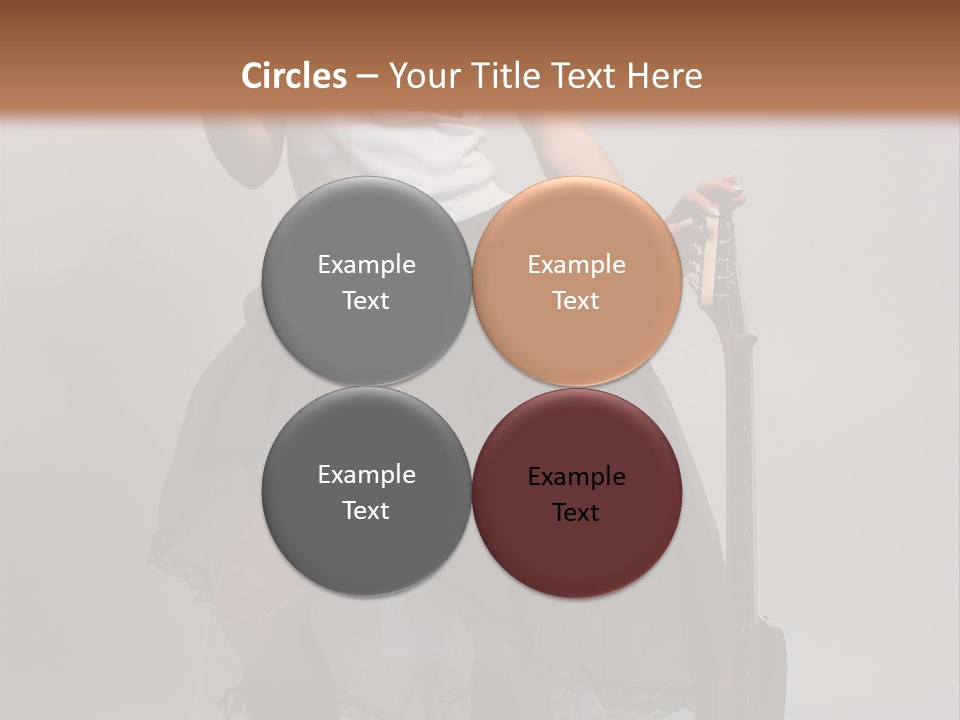 People Youth Female PowerPoint Template