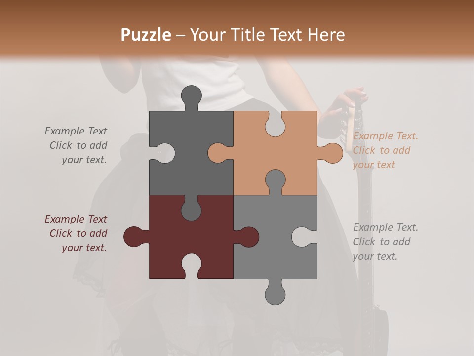 People Youth Female PowerPoint Template