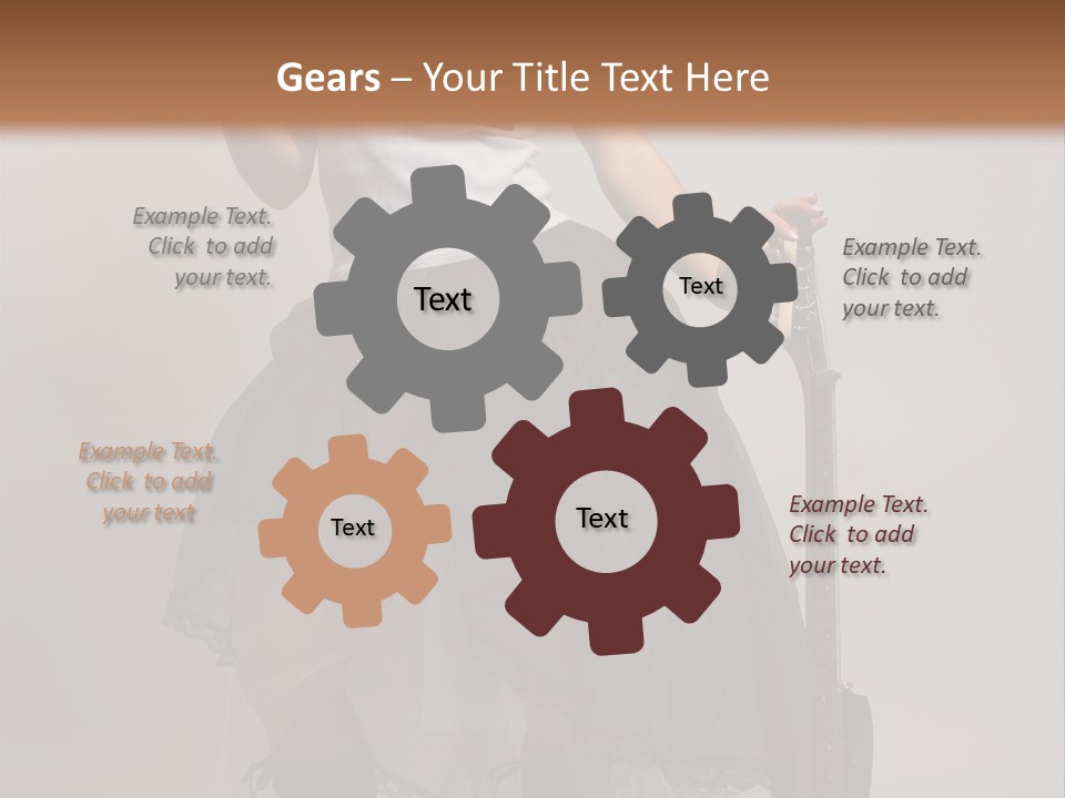 People Youth Female PowerPoint Template