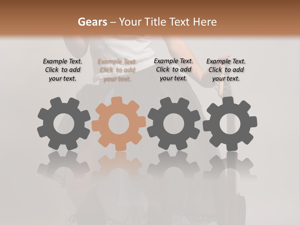 People Youth Female PowerPoint Template