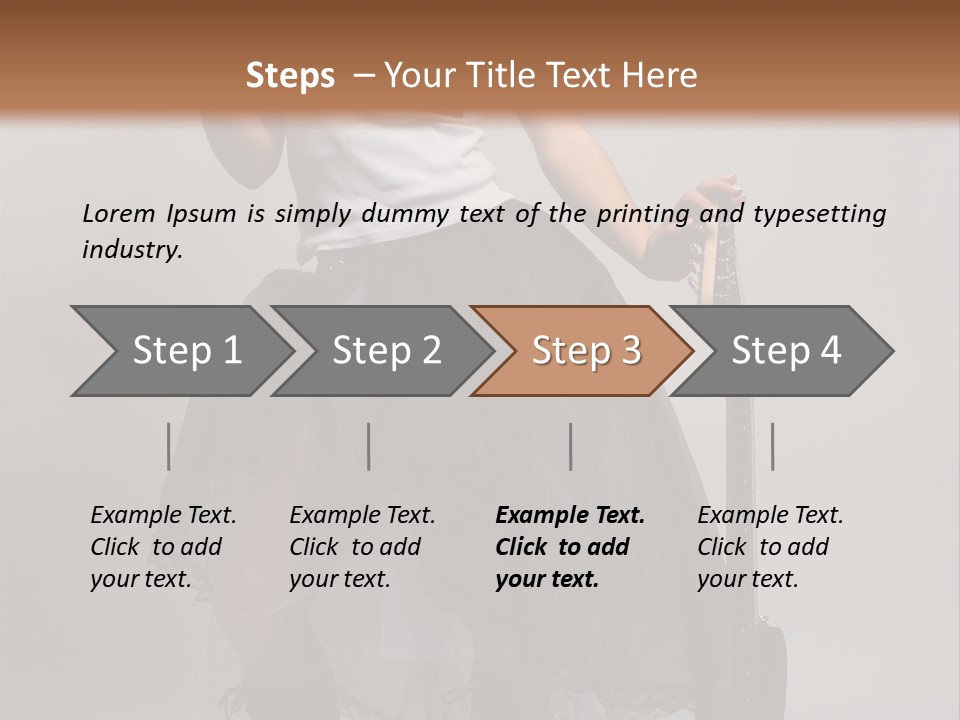 People Youth Female PowerPoint Template