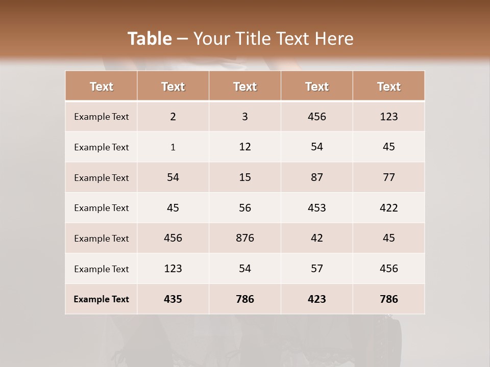 People Youth Female PowerPoint Template