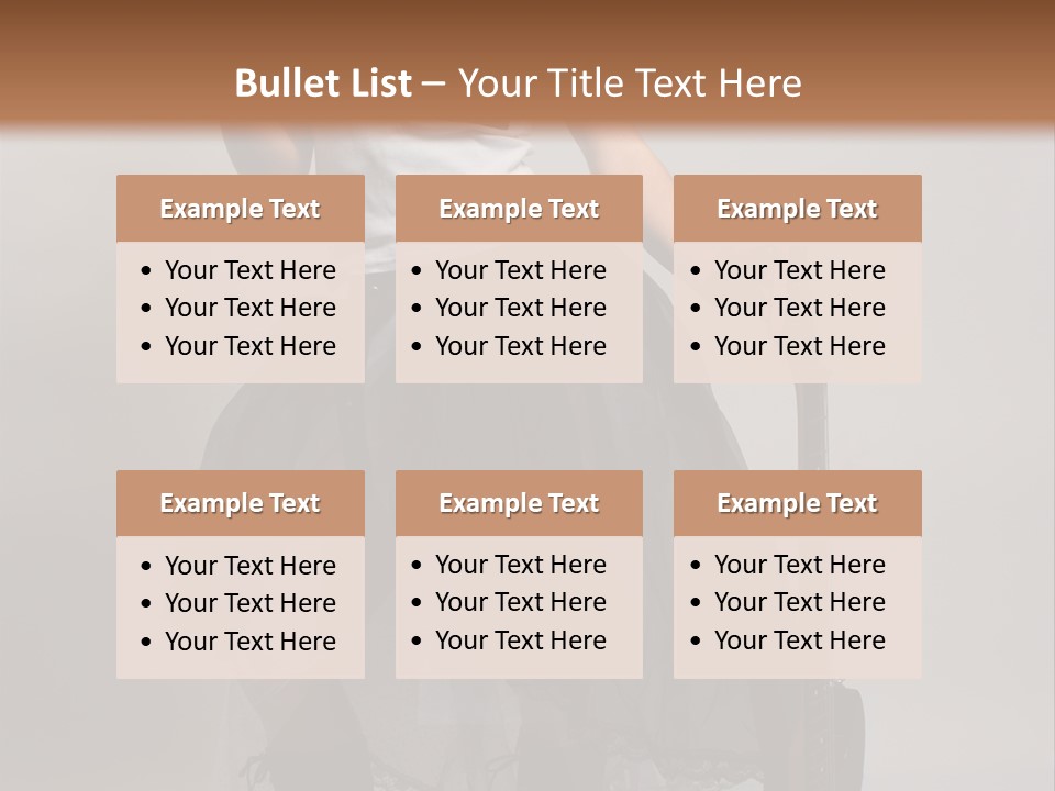 People Youth Female PowerPoint Template