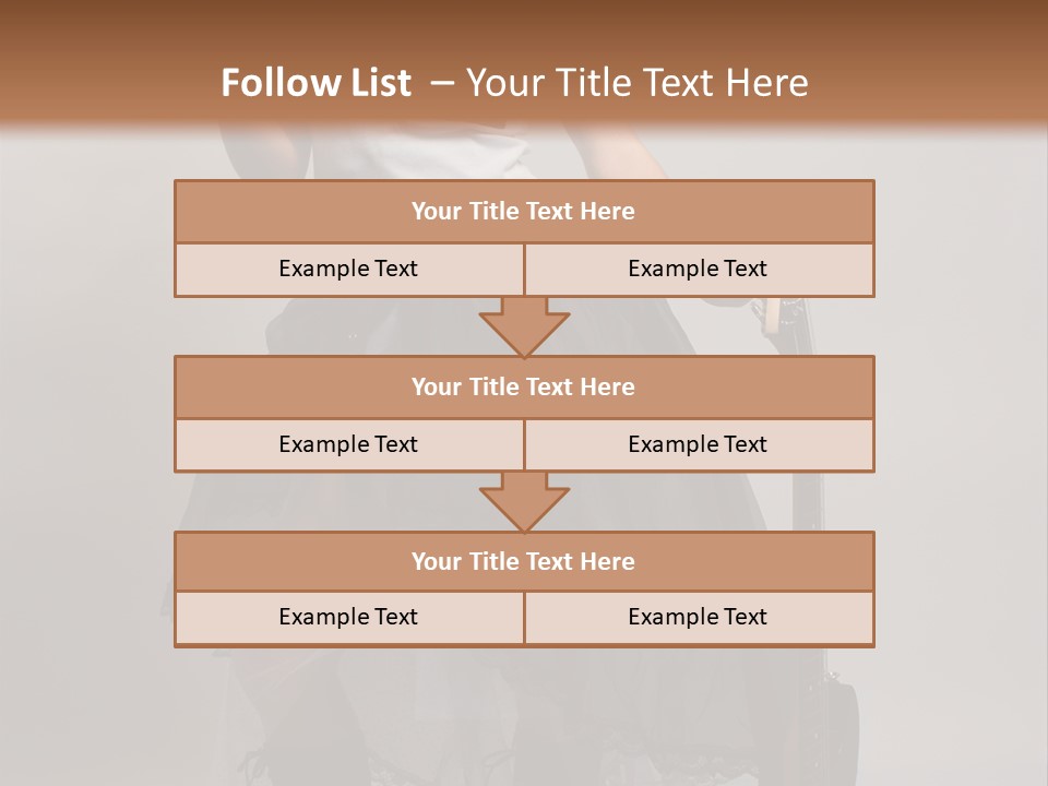 People Youth Female PowerPoint Template