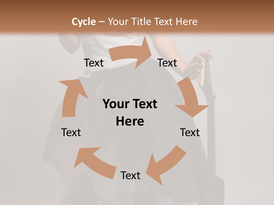 People Youth Female PowerPoint Template