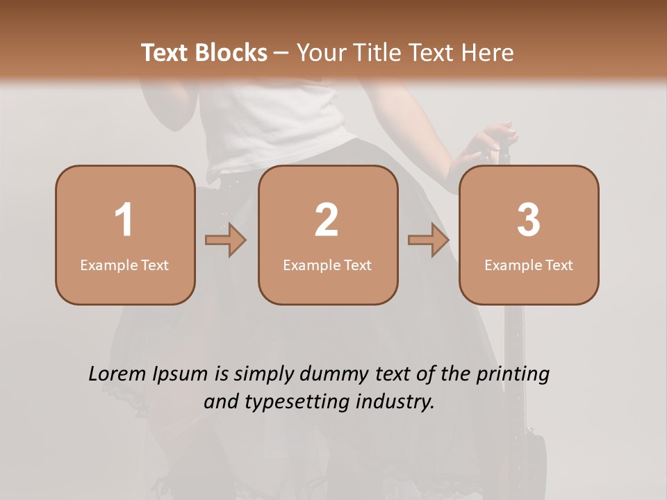 People Youth Female PowerPoint Template