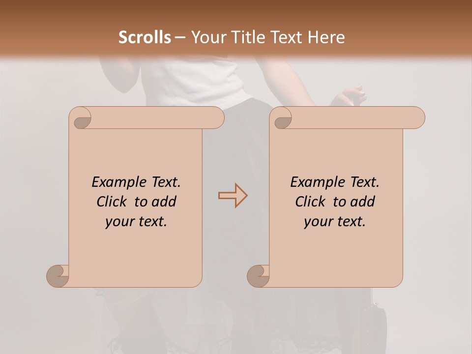 People Youth Female PowerPoint Template