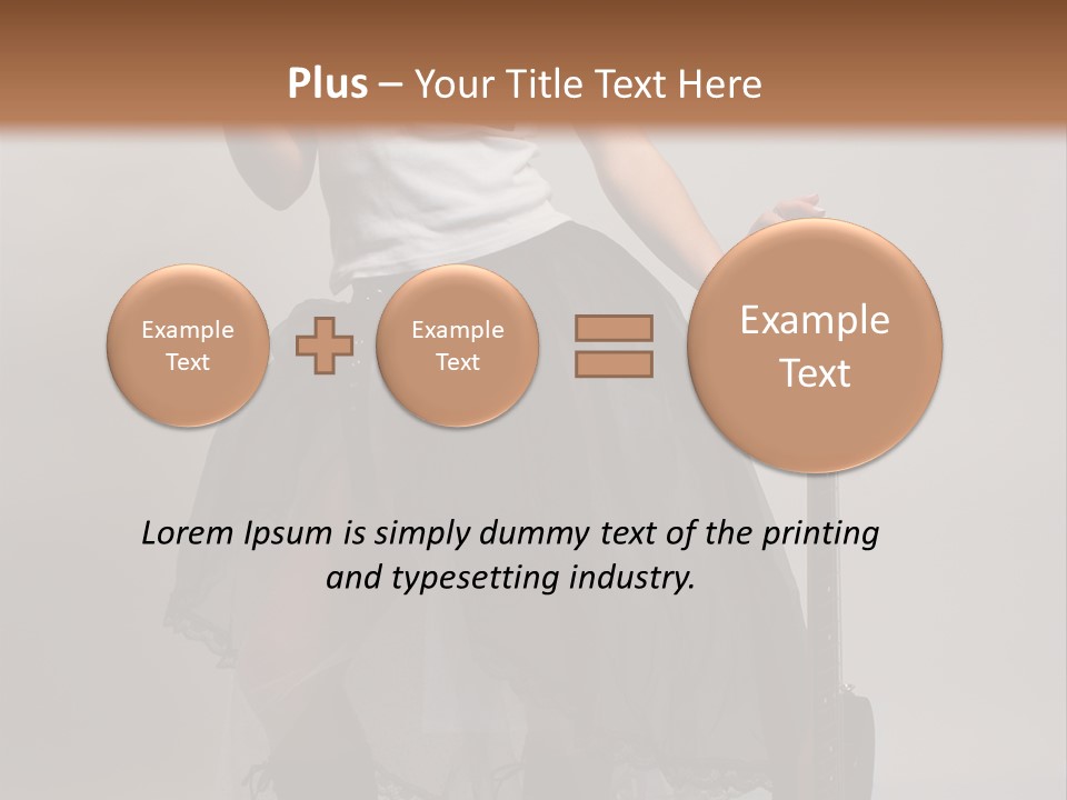 People Youth Female PowerPoint Template