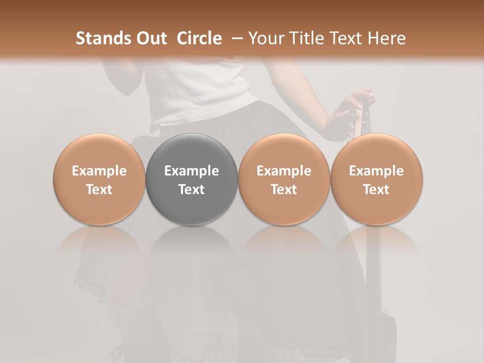 People Youth Female PowerPoint Template