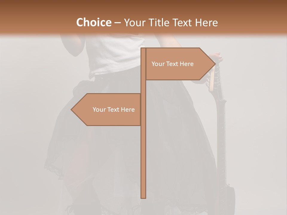 People Youth Female PowerPoint Template