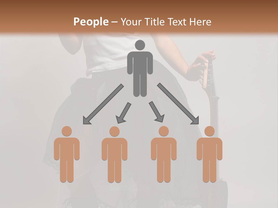 People Youth Female PowerPoint Template