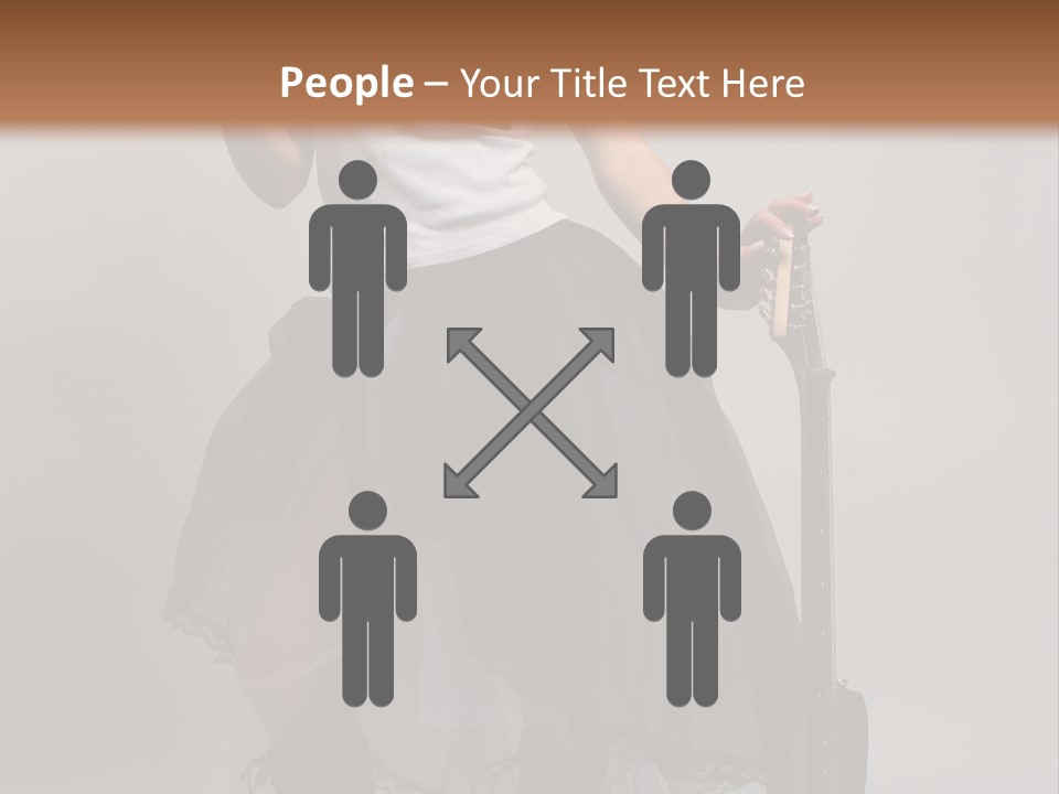 People Youth Female PowerPoint Template