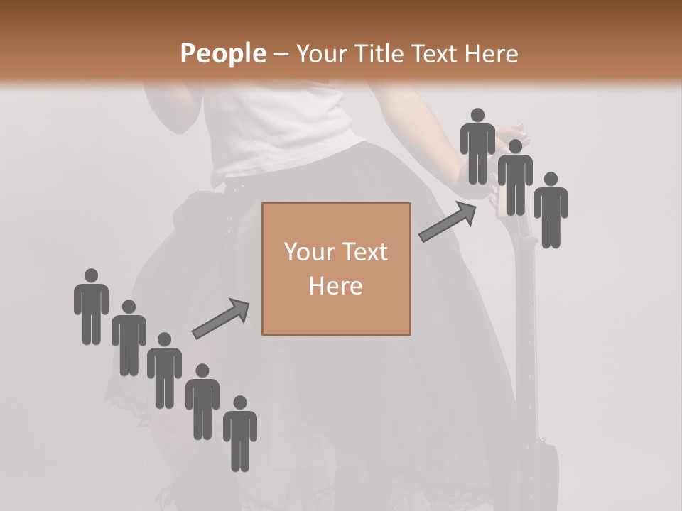 People Youth Female PowerPoint Template