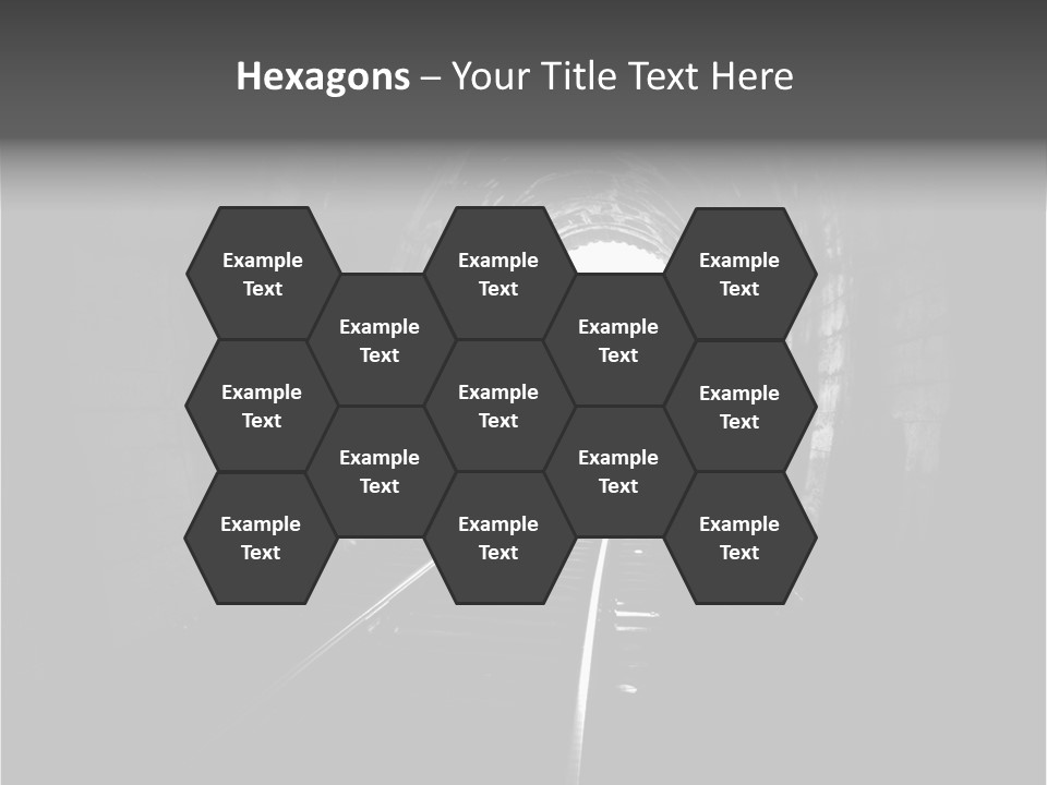 Life Death Train PowerPoint Template