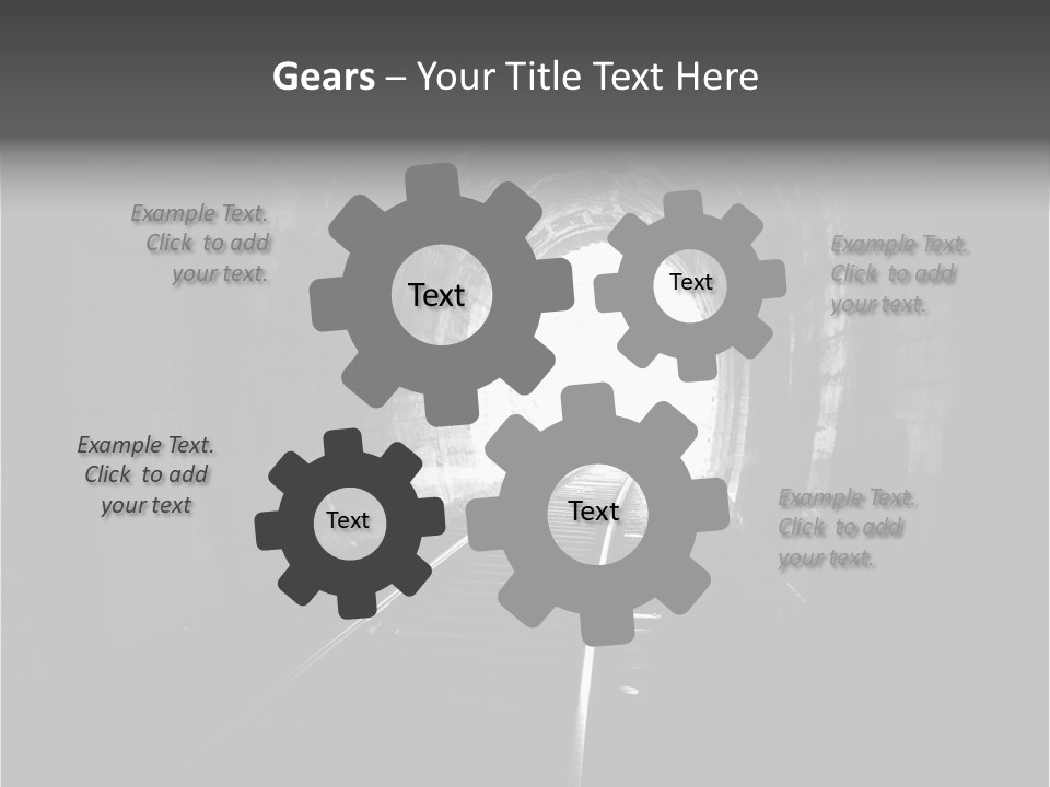 Life Death Train PowerPoint Template