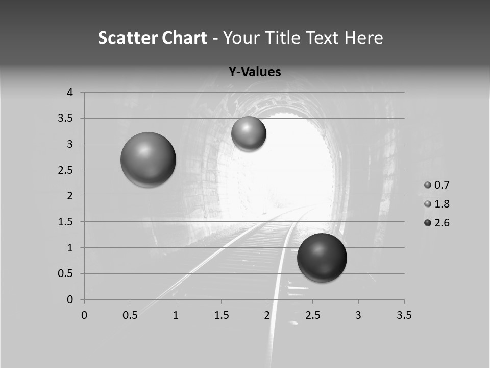 Life Death Train PowerPoint Template