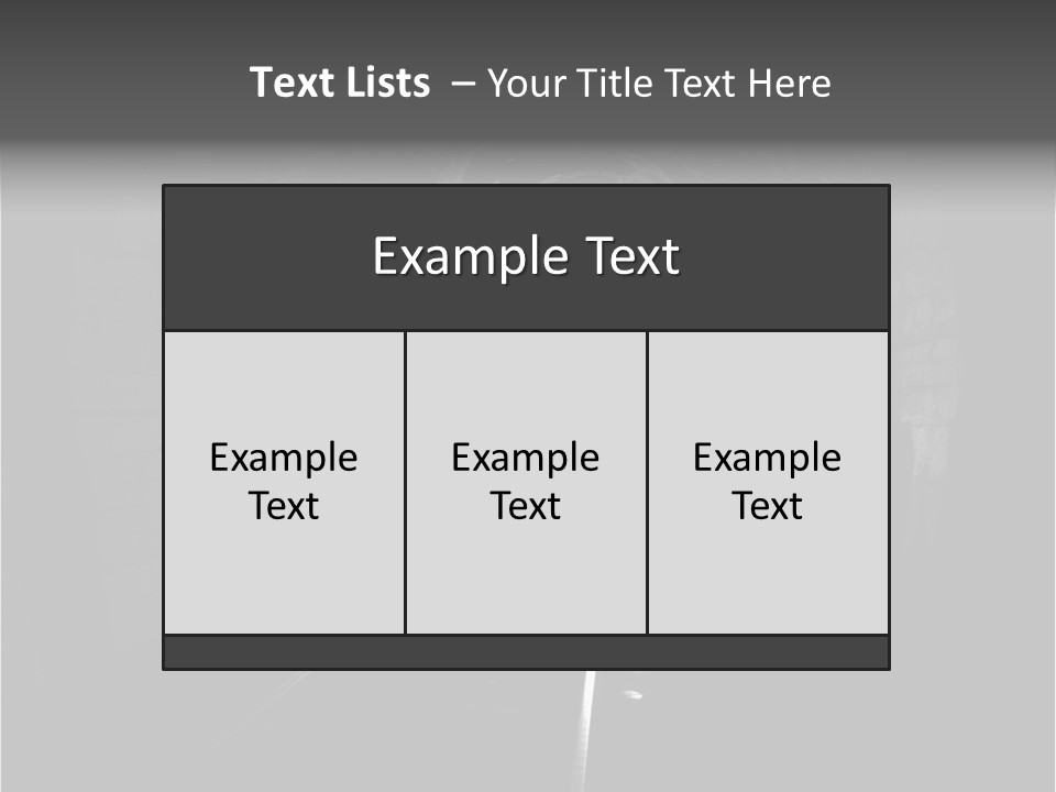 Life Death Train PowerPoint Template