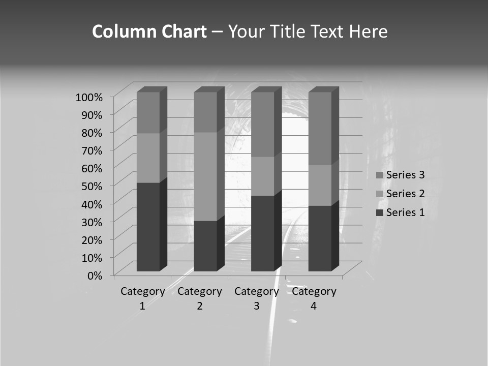 Life Death Train PowerPoint Template