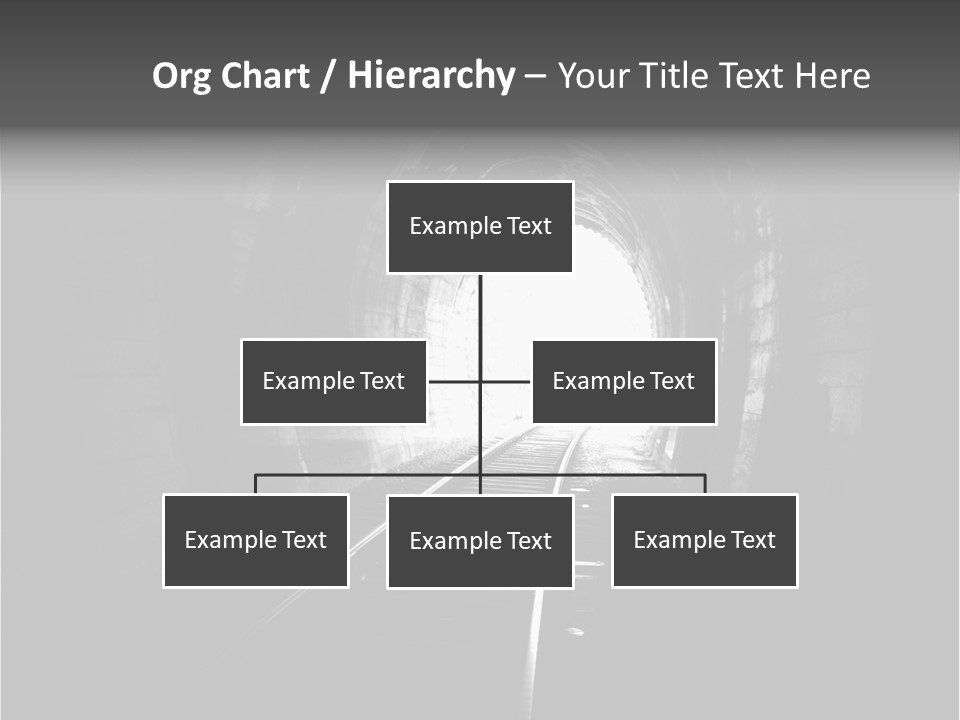 Life Death Train PowerPoint Template
