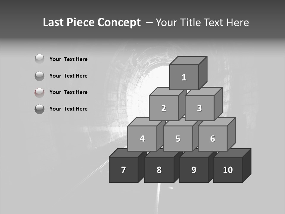 Life Death Train PowerPoint Template