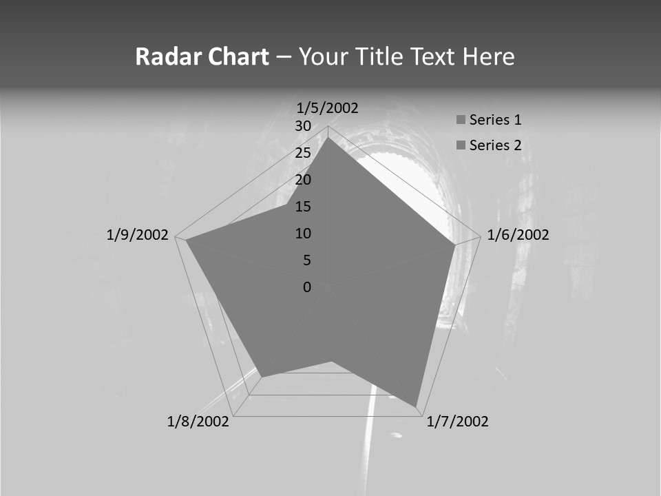 Life Death Train PowerPoint Template