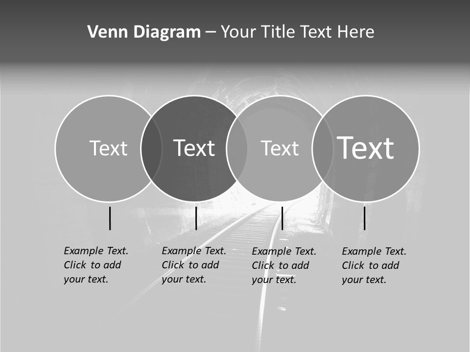 Life Death Train PowerPoint Template