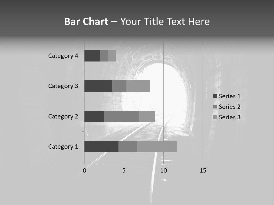 Life Death Train PowerPoint Template