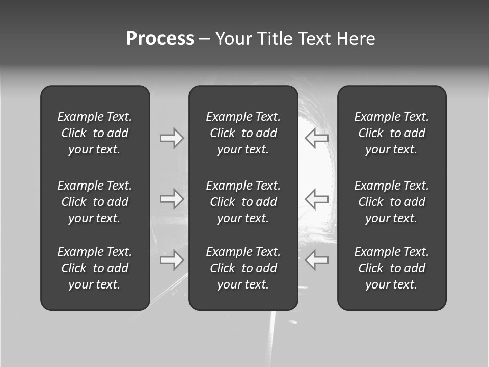 Life Death Train PowerPoint Template