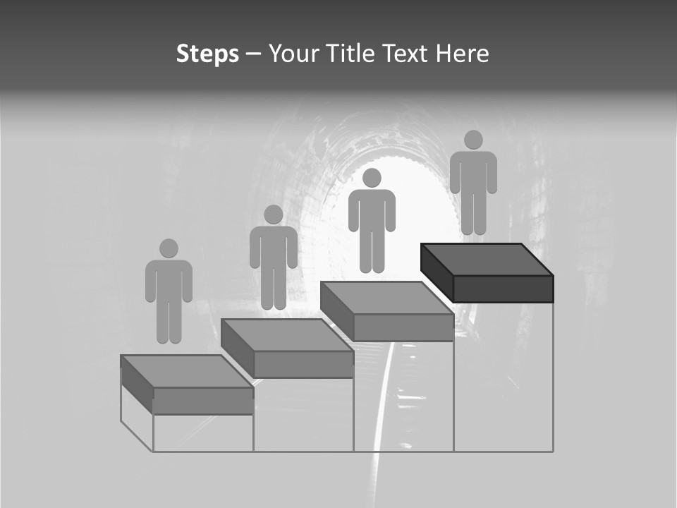 Life Death Train PowerPoint Template