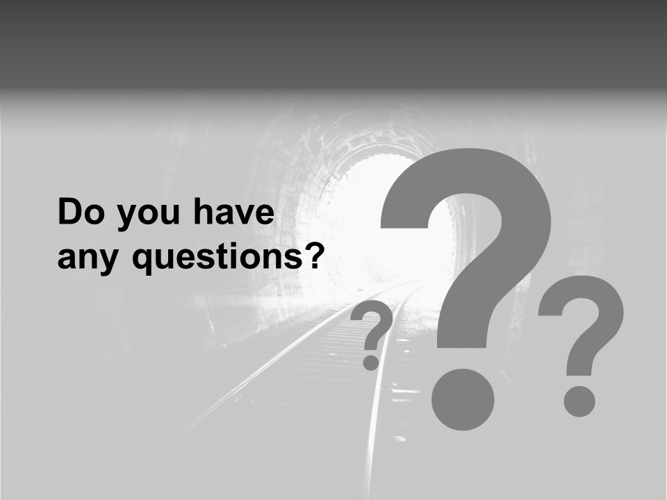 Life Death Train PowerPoint Template