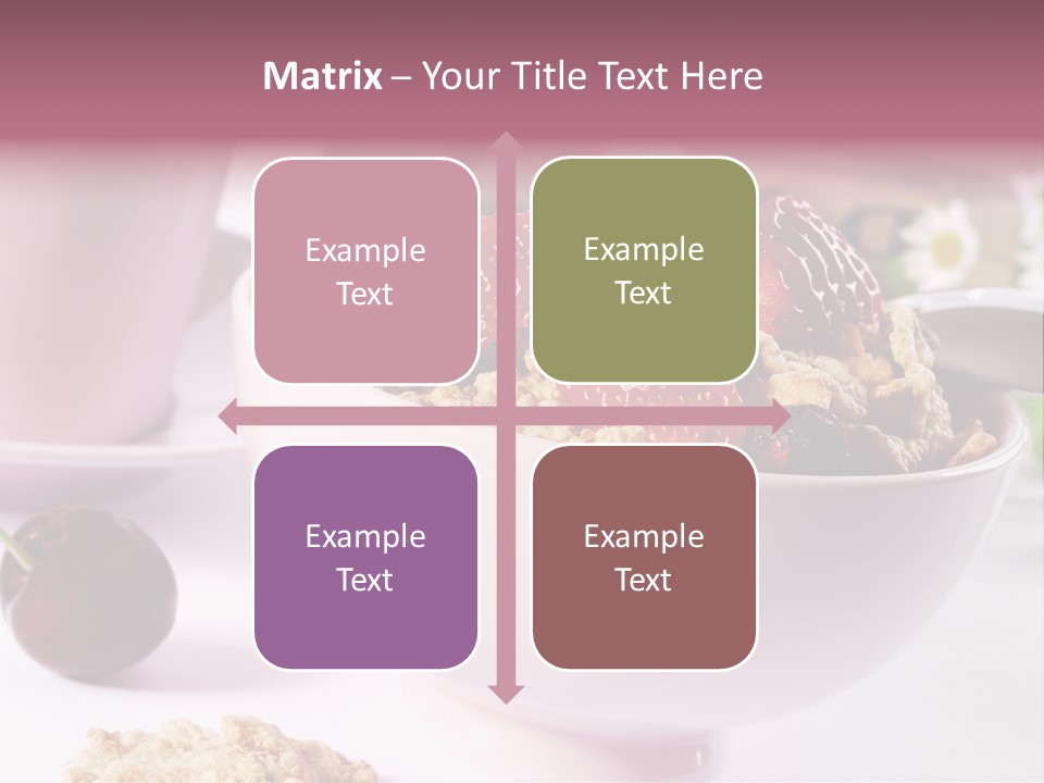 Morning Tasty Fresh PowerPoint Template