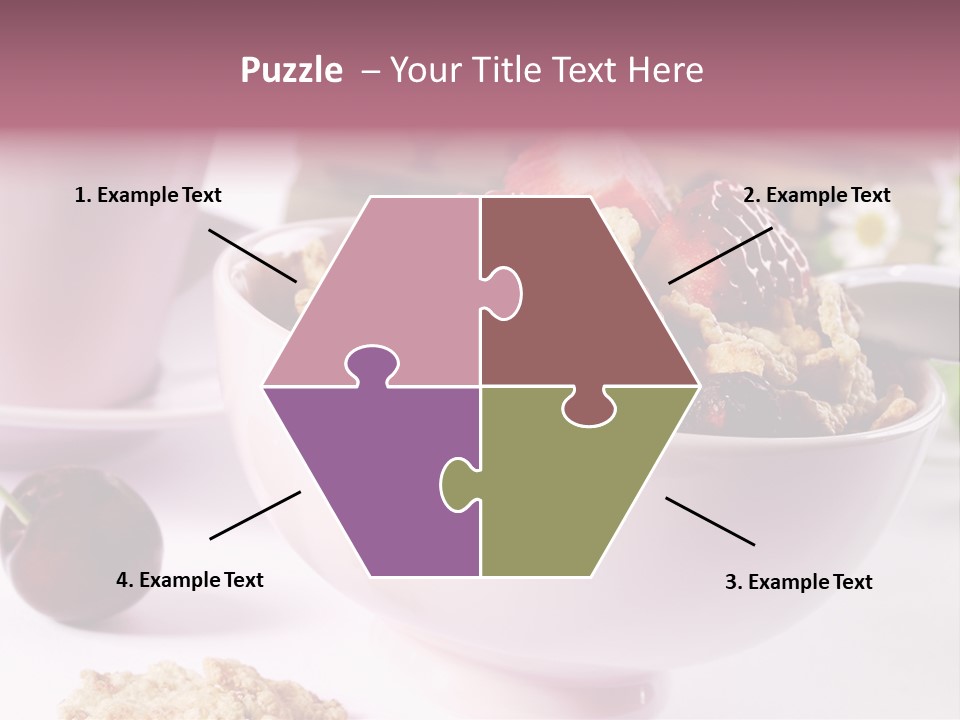 Morning Tasty Fresh PowerPoint Template