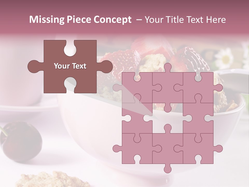 Morning Tasty Fresh PowerPoint Template