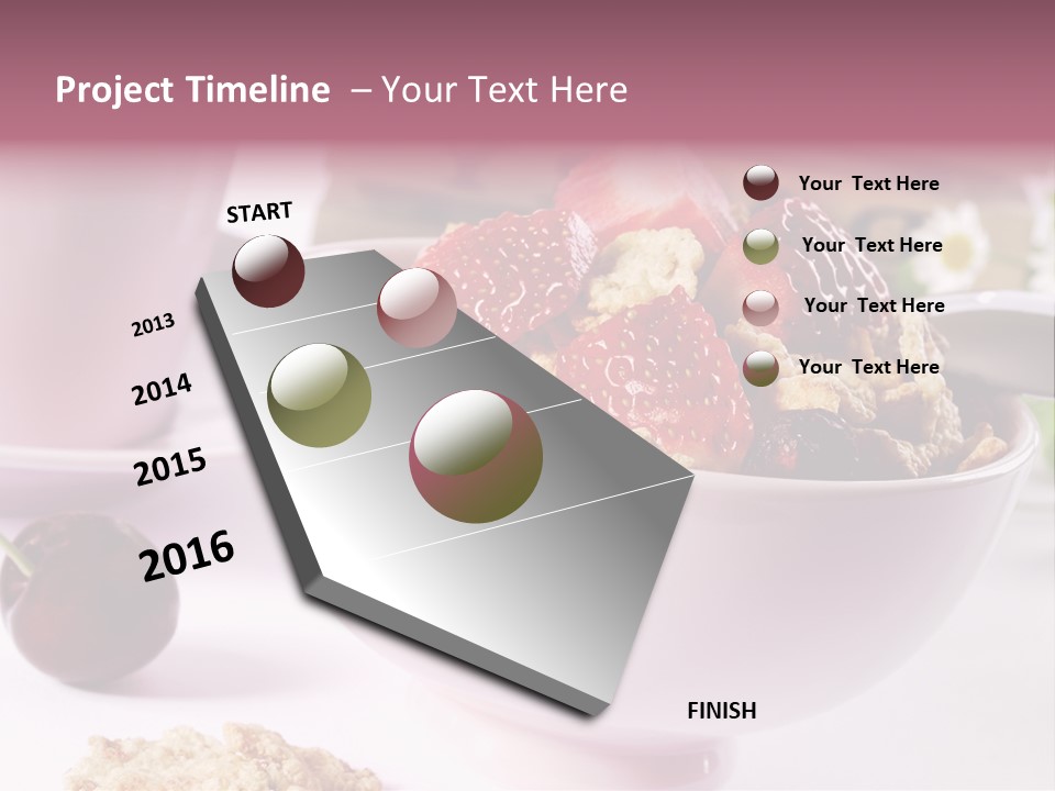 Morning Tasty Fresh PowerPoint Template