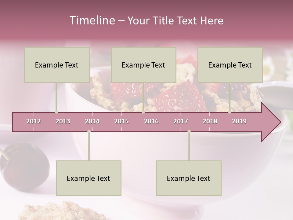 Morning Tasty Fresh PowerPoint Template