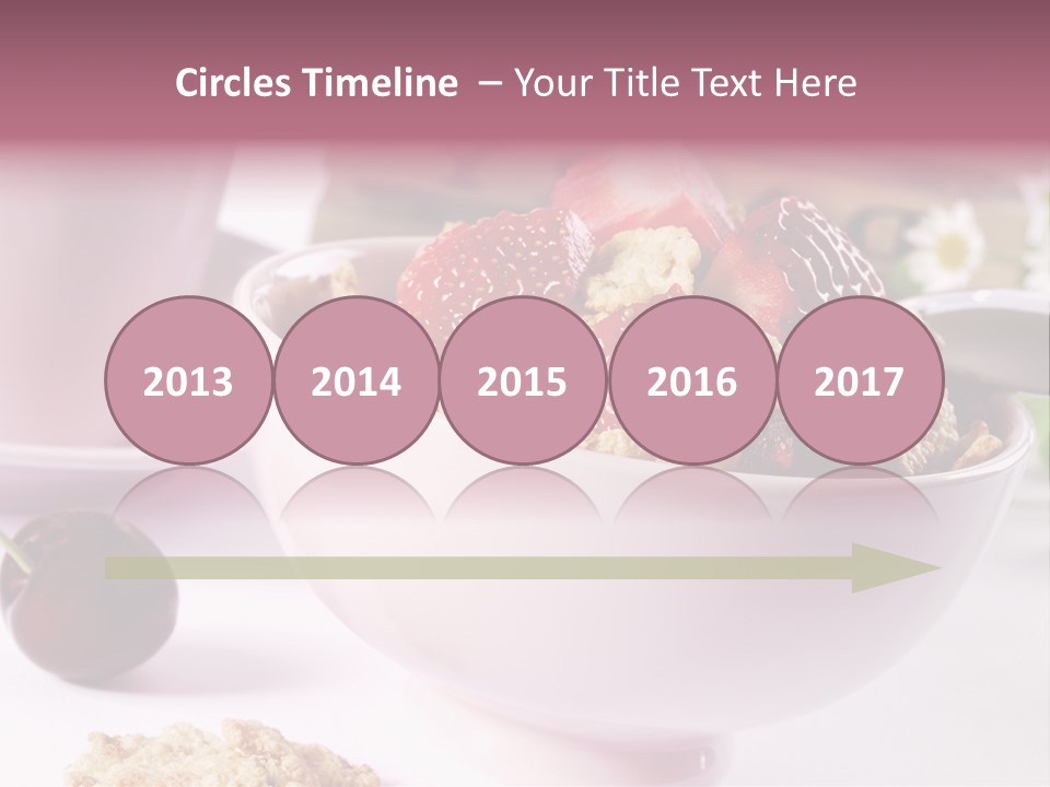 Morning Tasty Fresh PowerPoint Template