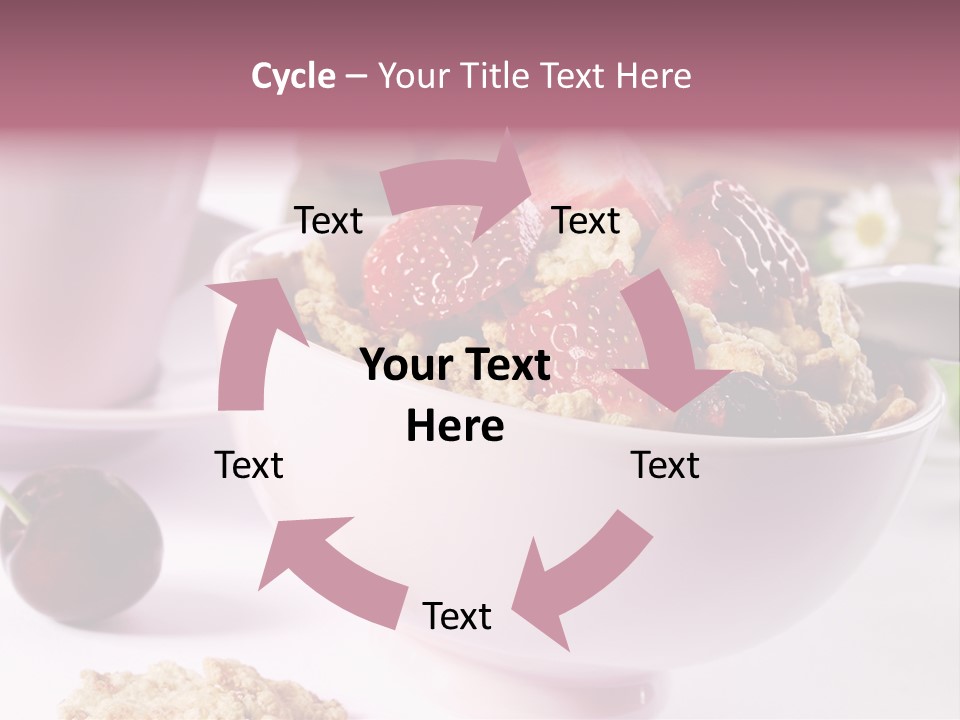 Morning Tasty Fresh PowerPoint Template
