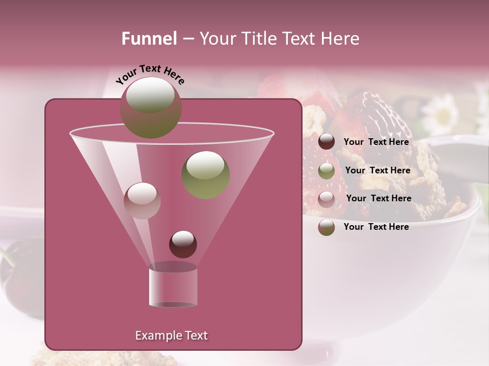 Morning Tasty Fresh PowerPoint Template