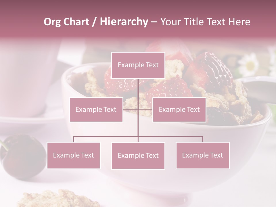 Morning Tasty Fresh PowerPoint Template