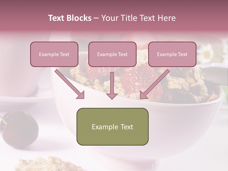 Morning Tasty Fresh PowerPoint Template