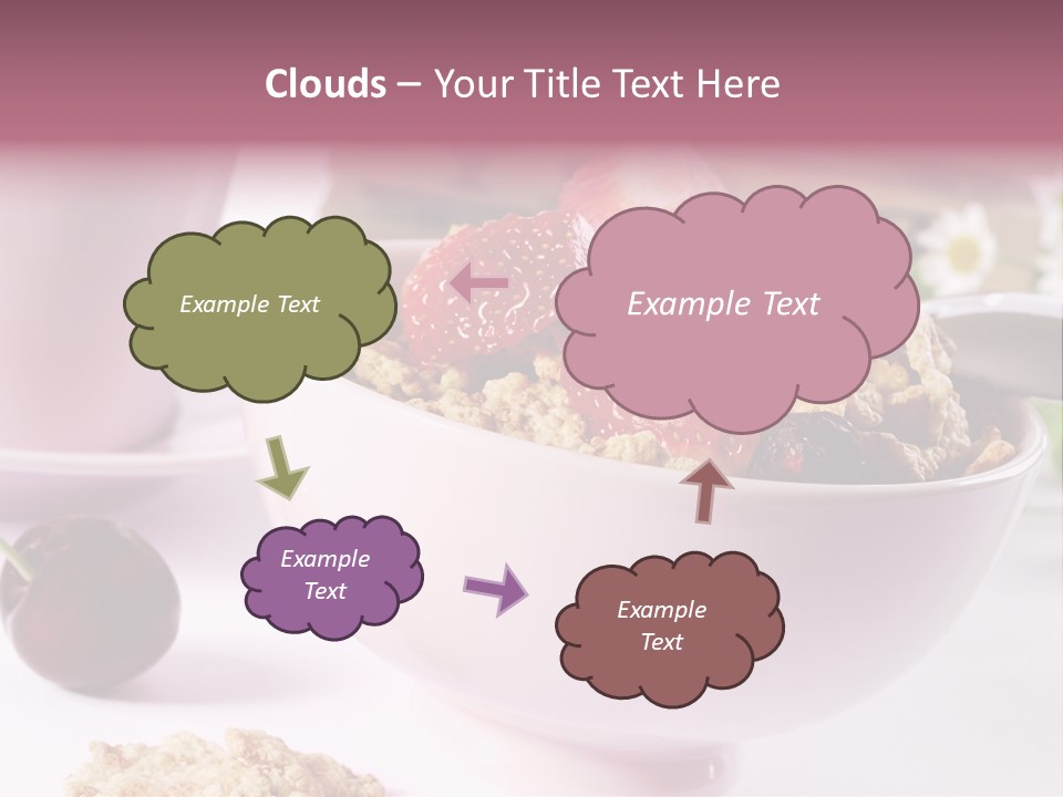 Morning Tasty Fresh PowerPoint Template