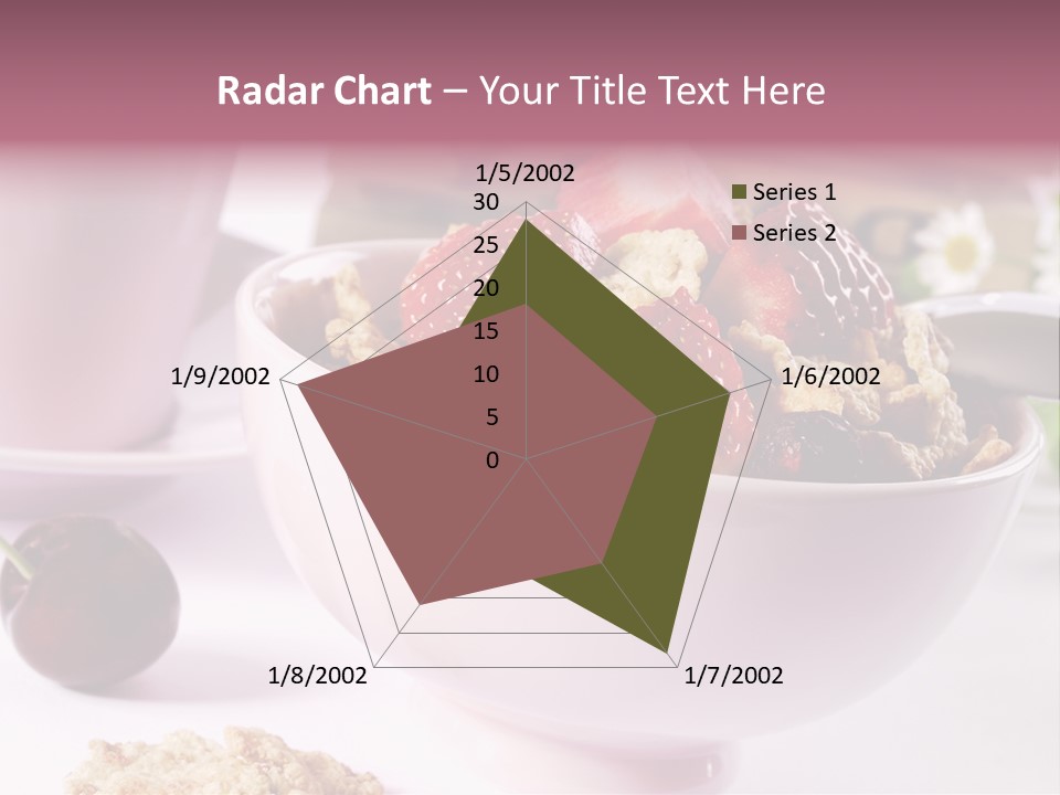 Morning Tasty Fresh PowerPoint Template