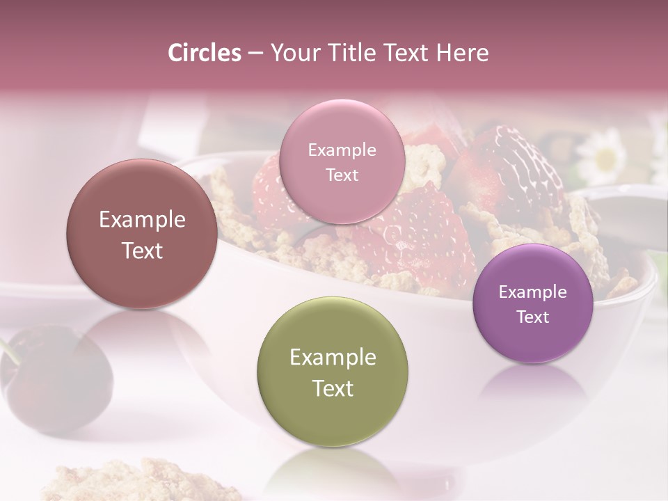 Morning Tasty Fresh PowerPoint Template
