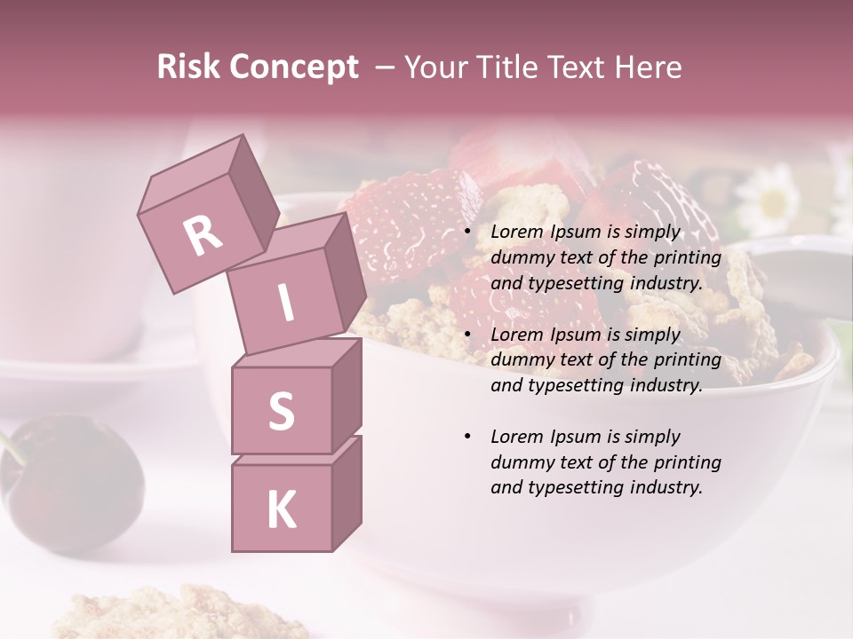 Morning Tasty Fresh PowerPoint Template