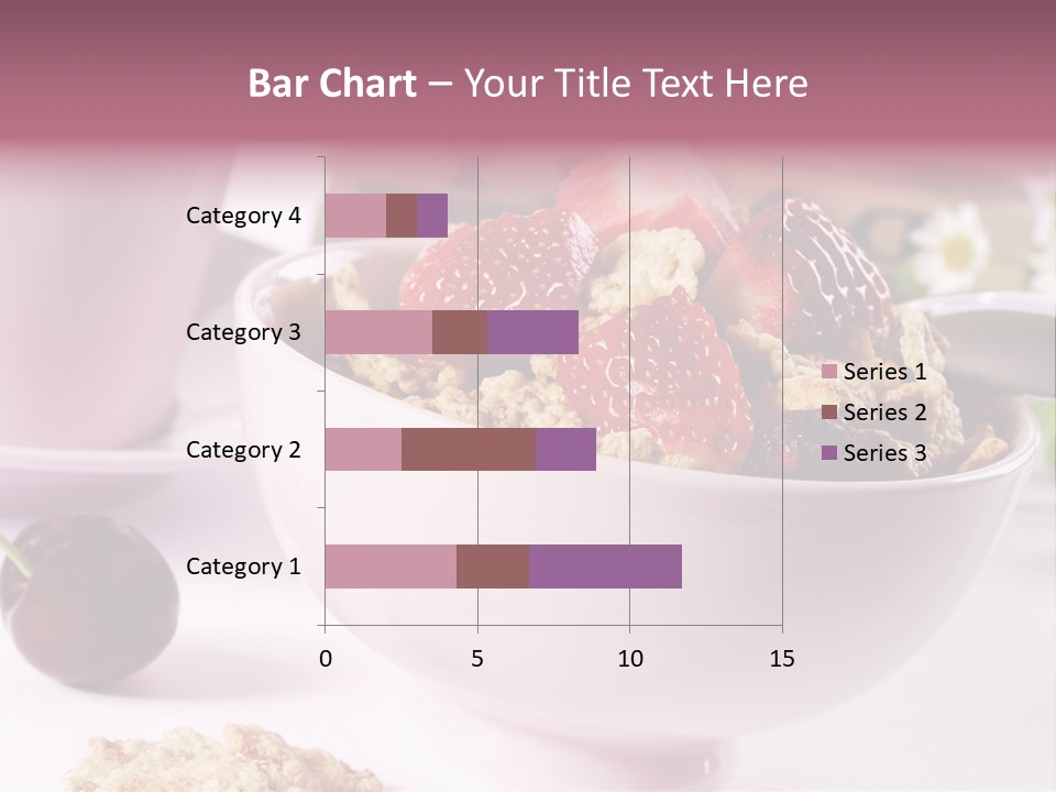 Morning Tasty Fresh PowerPoint Template