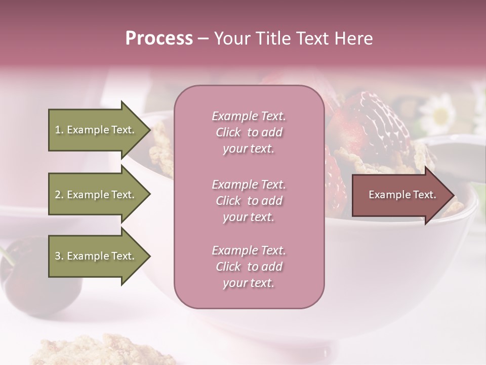 Morning Tasty Fresh PowerPoint Template